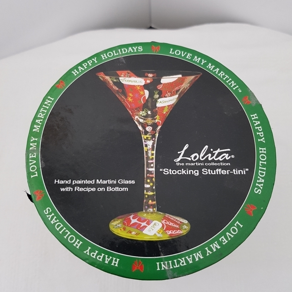 Lolita Stocking Stuffer Martini glass